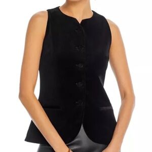 Derek Lam 10 Crosby | Ashton Velvet Vest